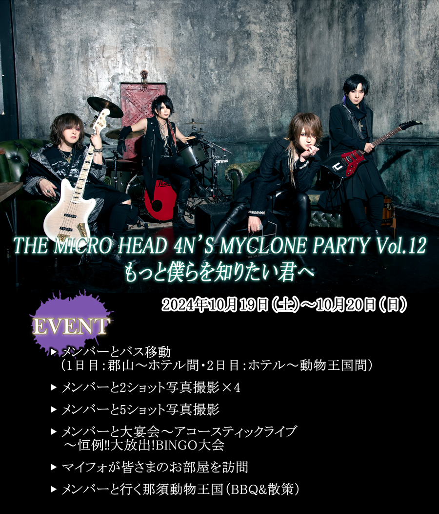 THE MICRO HEAD 4NfS MYCLONE PARTY Vol.12 Ɩlm肽N